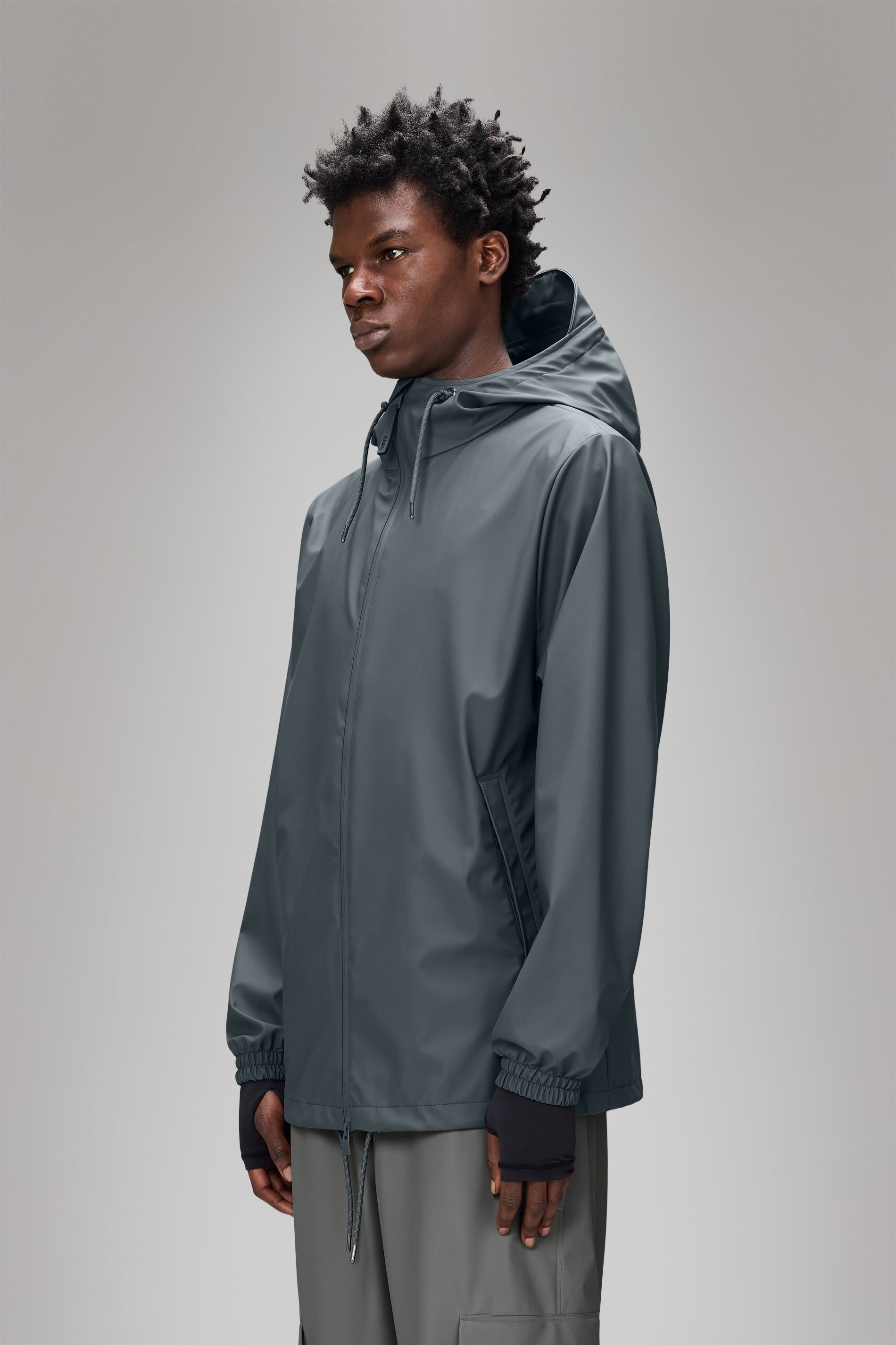 RAINS Storm Breaker Lagoon Jacket